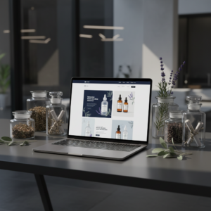 طراحی سایت محصولات ارگانیک